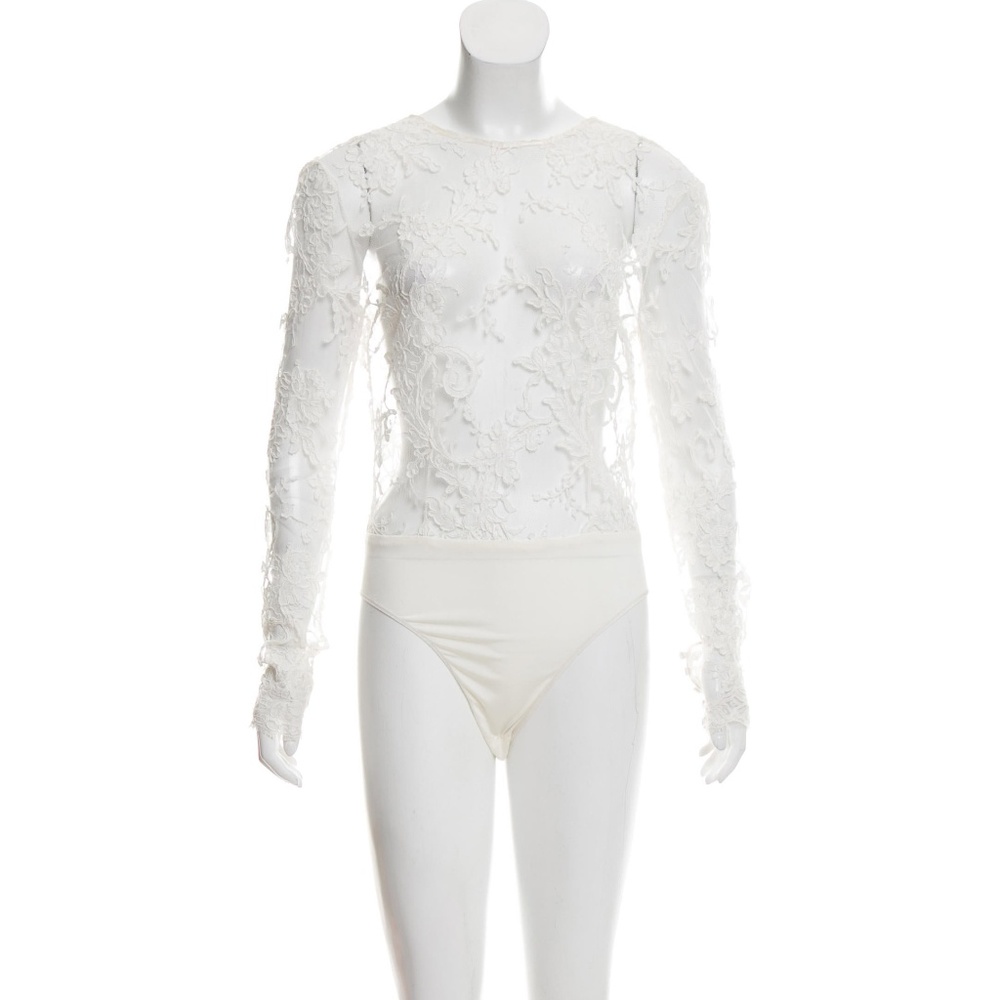 Elizabeth Kennedy Lace Bodysuit - Wedding